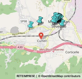 Mappa Via Brecciosa, 84085 Mercato San Severino SA, Italia (1.0735)