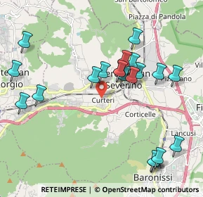 Mappa Via Brecciosa, 84085 Mercato San Severino SA, Italia (2.277)