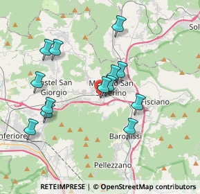 Mappa Via Brecciosa, 84085 Mercato San Severino SA, Italia (3.81615)