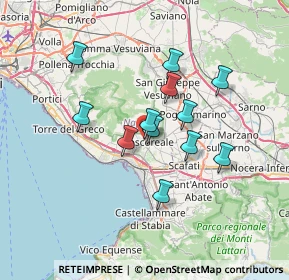 Mappa Via Promiscua, 80041 Boscotrecase NA, Italia (6.05583)