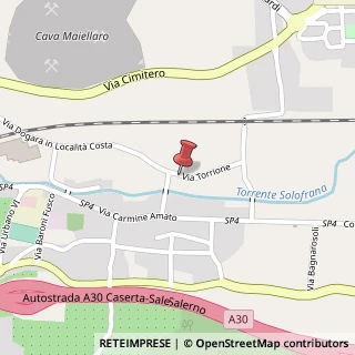 Mappa Via Torrione, 25, 84085 Mercato San Severino, Salerno (Campania)