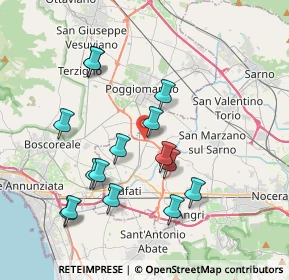 Mappa SS268, 84018 Scafati SA, Italia (4.038)