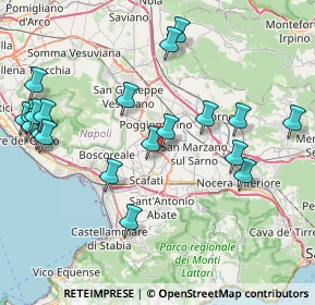 Mappa SS268, 84018 Scafati SA, Italia (9.9295)