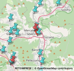 Mappa CAP, 84084 Fisciano SA, Italia (6.2605)