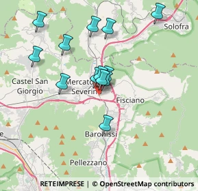 Mappa CAP, 84084 Fisciano SA, Italia (3.47769)