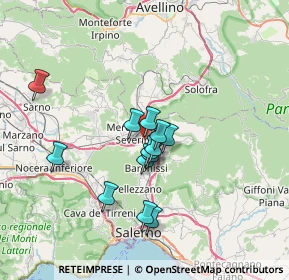 Mappa CAP, 84084 Fisciano SA, Italia (5.90692)