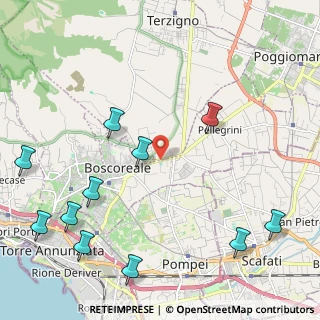 Mappa Via Vicinale Passanti, 80040 Terzigno NA, Italia (3.03455)