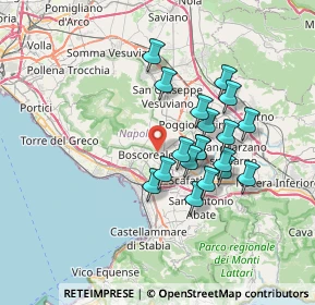 Mappa 80041 Boscoreale NA, Italia (6.34895)