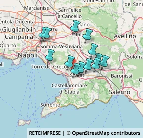 Mappa 80041 Boscoreale NA, Italia (10.88615)