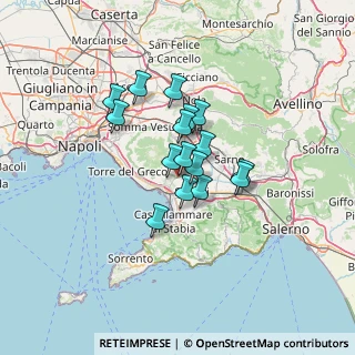 Mappa Via Vicinale Passanti, 80040 Terzigno NA, Italia (9.71188)