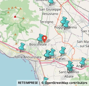 Mappa 80041 Boscoreale NA, Italia (5.616)