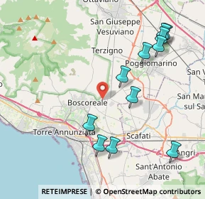 Mappa 80041 Boscoreale NA, Italia (4.85273)