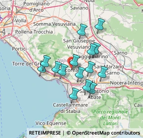 Mappa Via Camillo Pirozzi, 80041 Boscoreale NA, Italia (5.882)