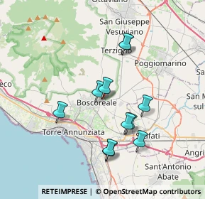 Mappa Via Vicinale Oliva, 80041 Boscoreale NA, Italia (3.51091)