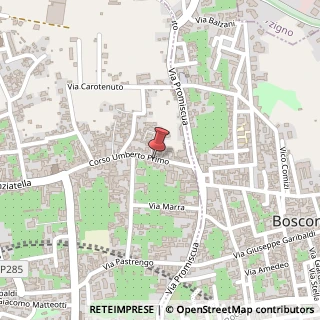 Mappa Corso Umberto I, 124, 80042 Boscotrecase, Napoli (Campania)