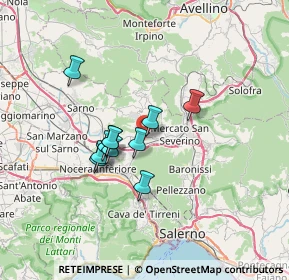 Mappa Piazza Sant'Anna, 84083 Castel San Giorgio SA, Italia (5.53727)