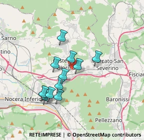 Mappa Piazza Sant'Anna, 84083 Castel San Giorgio SA, Italia (3.26167)