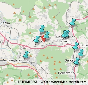 Mappa Piazza Sant'Anna, 84083 Castel San Giorgio SA, Italia (4.07455)