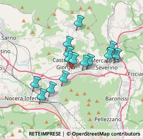 Mappa Piazza Sant'Anna, 84083 Castel San Giorgio SA, Italia (3.05357)