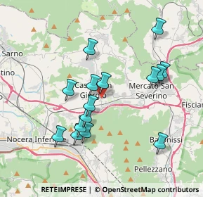 Mappa Piazza Sant'Anna, 84083 Castel San Giorgio SA, Italia (3.79933)