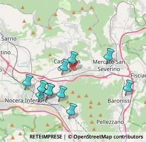 Mappa Piazza Sant'Anna, 84083 Castel San Giorgio SA, Italia (4.25727)