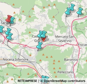 Mappa Piazza Sant'Anna, 84083 Castel San Giorgio SA, Italia (6.15)