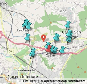 Mappa Via Campo Ceraso, 84083 Castel San Giorgio SA, Italia (1.8475)