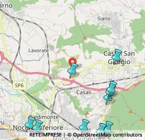 Mappa Via Campo Ceraso, 84083 Castel San Giorgio SA, Italia (3.32727)