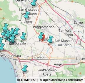 Mappa Via Vittorio Cimmelli, 84018 Scafati SA, Italia (6.288)