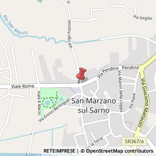 Mappa Viale Roma, 16, 84010 San Marzano sul Sarno, Salerno (Campania)