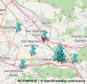 Mappa Via Caiano, 84014 Nocera Inferiore SA, Italia (4.5675)