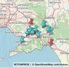 Mappa Via Caiano, 84014 Nocera Inferiore SA, Italia (8.92857)