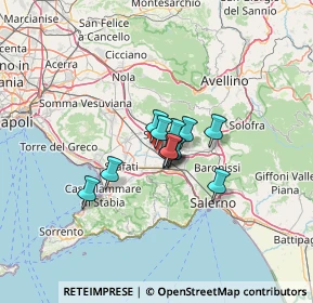 Mappa Via Caiano, 84014 Nocera Inferiore SA, Italia (7.3725)