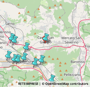 Mappa Via Don Luigi Sturzo, 84083 Castel San Giorgio SA, Italia (5.52)