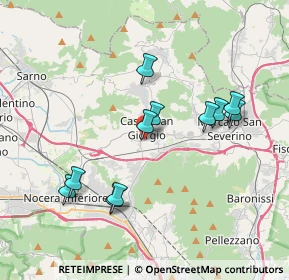 Mappa Via Don Luigi Sturzo, 84083 Castel San Giorgio SA, Italia (3.83455)