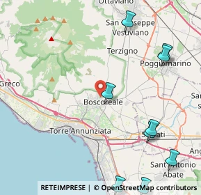 Mappa Via Papa Giovanni XXIII, 80041 Boscoreale NA, Italia (6.725)