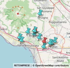 Mappa Via Papa Giovanni XXIII, 80041 Boscoreale NA, Italia (3.09538)