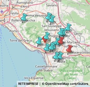 Mappa Via Papa Giovanni XXIII, 80041 Boscoreale NA, Italia (6.03176)