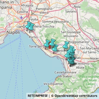 Mappa Via Giovanni XXIII, 80059 Torre del Greco NA, Italia (7.27714)