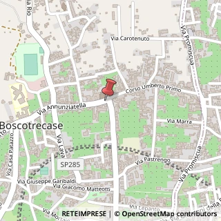 Mappa Piazza Annunziatella, 22, 80042 Boscotrecase, Napoli (Campania)