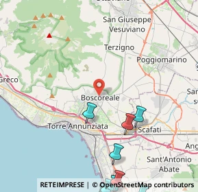 Mappa Via Sottotenente Ernesto Cirillo 139 Plus Code:, 80041 Boscoreale NA, Italia (7.25455)