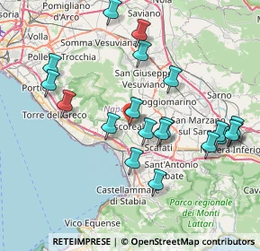 Mappa Via Giovanni de Falco, 80041 Boscoreale NA, Italia (8.7045)