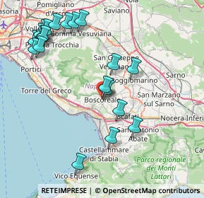 Mappa Via Tenente Angelo Cirillo, 80041 Boscoreale NA, Italia (10.0095)