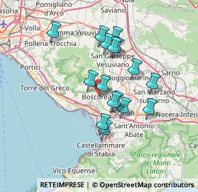 Mappa Via Tenente Angelo Cirillo, 80041 Boscoreale NA, Italia (6.3225)