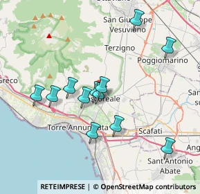 Mappa Via Tenente Angelo Cirillo, 80041 Boscoreale NA, Italia (3.65833)