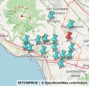 Mappa Via Tenente Angelo Cirillo, 80041 Boscoreale NA, Italia (3.63188)