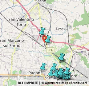 Mappa Via Provinciale Nocera Sarno, 84014 Nocera Inferiore SA, Italia (3.18111)