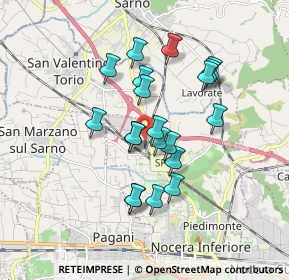 Mappa Via Provinciale Nocera Sarno, 84014 Nocera Inferiore SA, Italia (1.584)