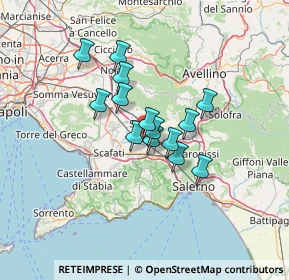 Mappa Via Provinciale Nocera Sarno, 84014 Nocera Inferiore SA, Italia (9.96643)