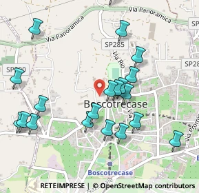 Mappa Via Domenico Morelli, 80042 Boscotrecase NA, Italia (0.575)